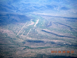 aerial - Bouquet Ranch airstrip