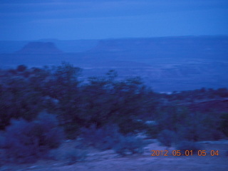 7 7x1. dawn at Canyonlands