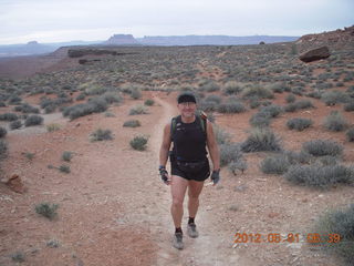 45 7x1. Canyonlands Murphy hike - Adam hiking