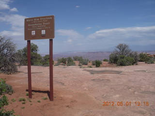 Canyonlands Murphy hike sign
