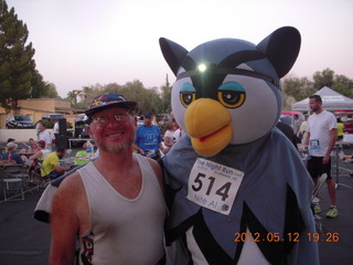 Adam and the Owl guy at The Night Run