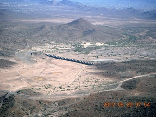 aerial - Cave Creek Dam