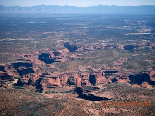 aerial - meteor crater