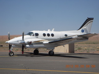 Chinle Airport (E91) - medivac airplane