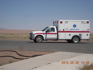 Chinle Airport (E91) - ambulance