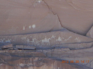 Canyon de Chelly tour - petroglyphs