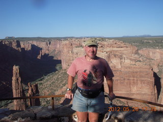 Spider Rock viewpoint - Adam