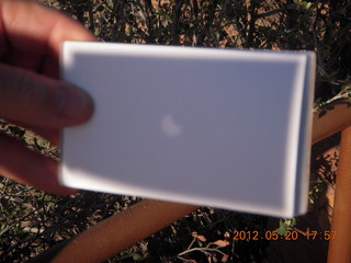 pinhole eclipse image