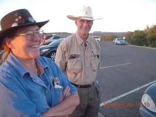 Dana and Mark after eclipse