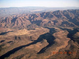 aerial - mountains north of Phoenix