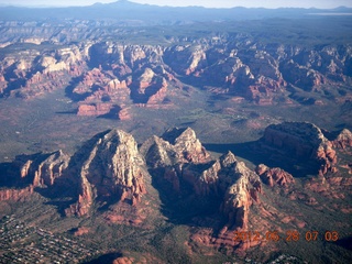 driving back from Spider Rock viewpoint