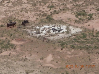 meteor crater - Bill taking a picture