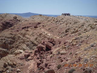 meteor crater - another tour group