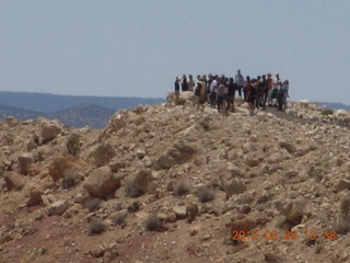 meteor crater - another tour group