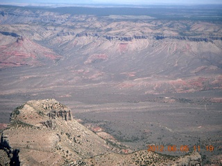 1644 7y5. aerial - north of west Grand Canyon