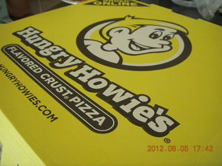 transit of Venus - Hungry Howie's pizza