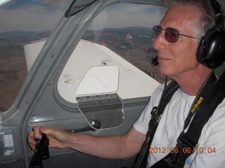 Howard flying N8377W