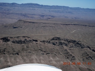 16 7y6. aerial - Grand Gulch airstrip