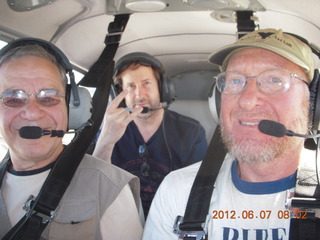 933 7y7. Mike, Greg, and Adam flying in N8377W