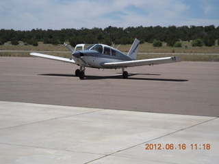 941 7yg. N8377W at White Mountain Lake Airport