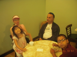 Betsy, Cecelia, Ivan, and Gaby at Thomas Sweet