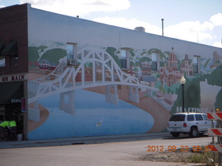 Hastings Bridge Float-In - mural