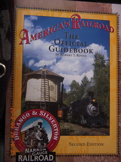 455 81v. Durango-Silverton Narrow Gauge Railroad - souvenir book