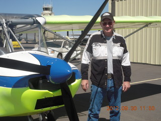 Larry S and his Sky Ranger at Glendale (GEU)