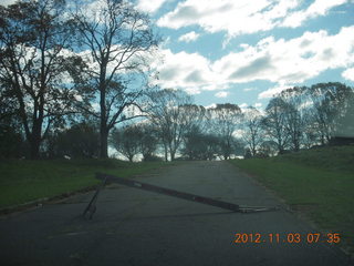 Holmdel labs - blocked driveway