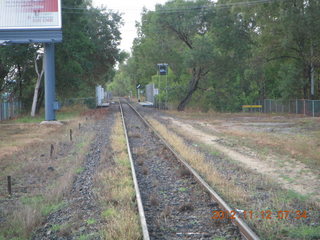 Cairns morning run - railroad track