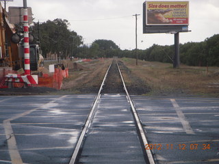 Cairns morning run - railroad track