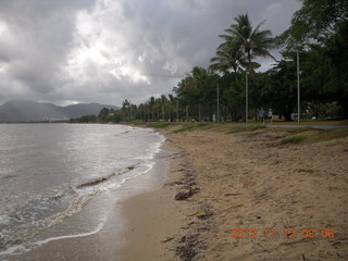 Cairns morning run - beach