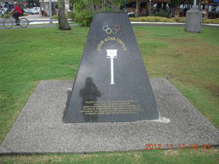 Cairns morning run - sculpture sign