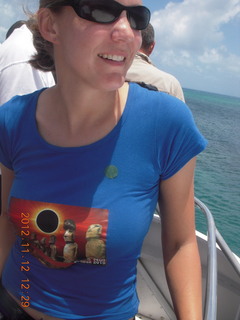Great Barrier Reef tour - Easter Island eclipse shirt