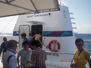 Great Barrier Reef tour - semi-sub
