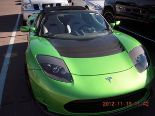 fancy hot-rod electric car at Deer Valley Airport (DVT)