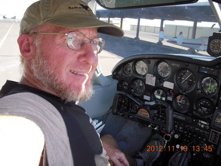 977 83k. Adam waiting to fly N8377W with new engine