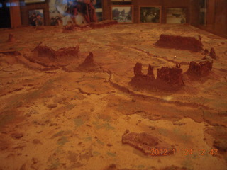 Monument Valley - Goulding's museum model