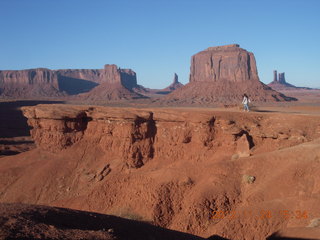 Monument Valley tour - view from horseback at John Ford point