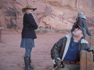 Monument Valley tour - Kristina and Sean