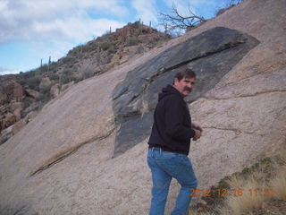 Bouquet Ranch - hike - cool rock formation