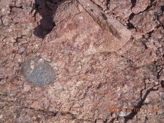 Bouquet Ranch - hike - neat rock in a rock