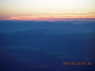 3 84p. aerial - pre-sunrise