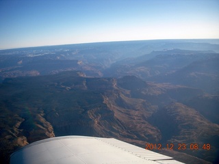 aerial - near the canyon