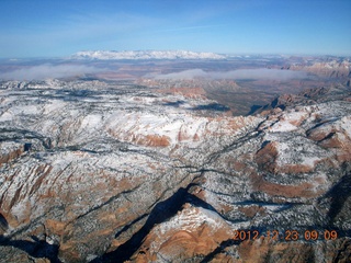 aerial - Zion National Park