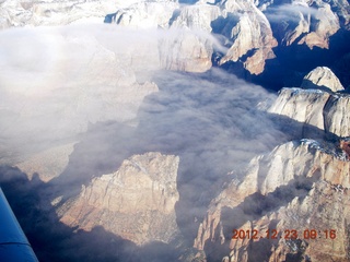 aerial - Springdale, Utah