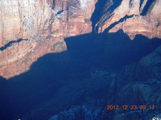 aerial - Zion National Park