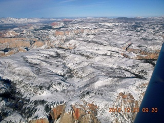 aerial - Zion National Park