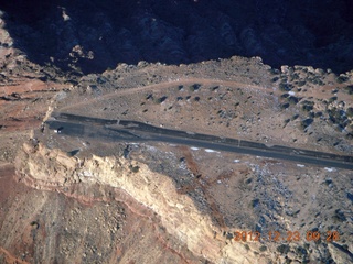 aerial - near Hurricane, Utah - should be an airport