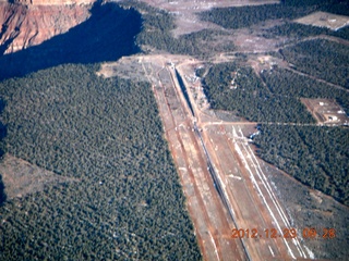 aerial - near Hurricane, Utah - should be an airport